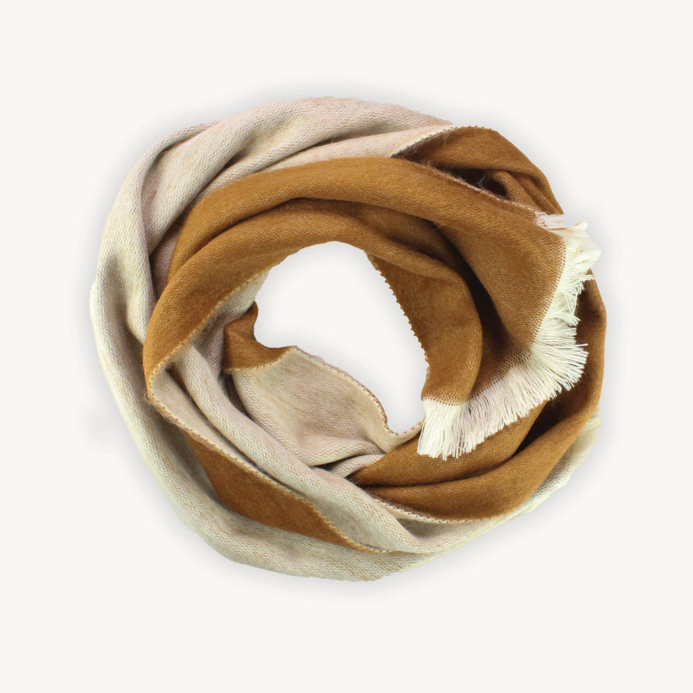 Seamless Scarf - Reversible Cafe Au Lait