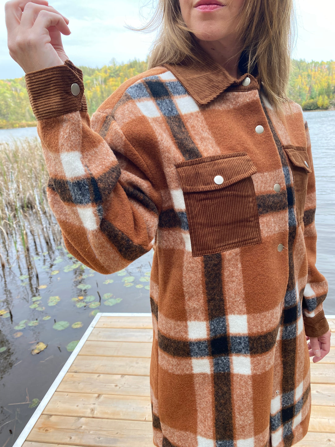 Corduroy Pocket Campfire Jacket