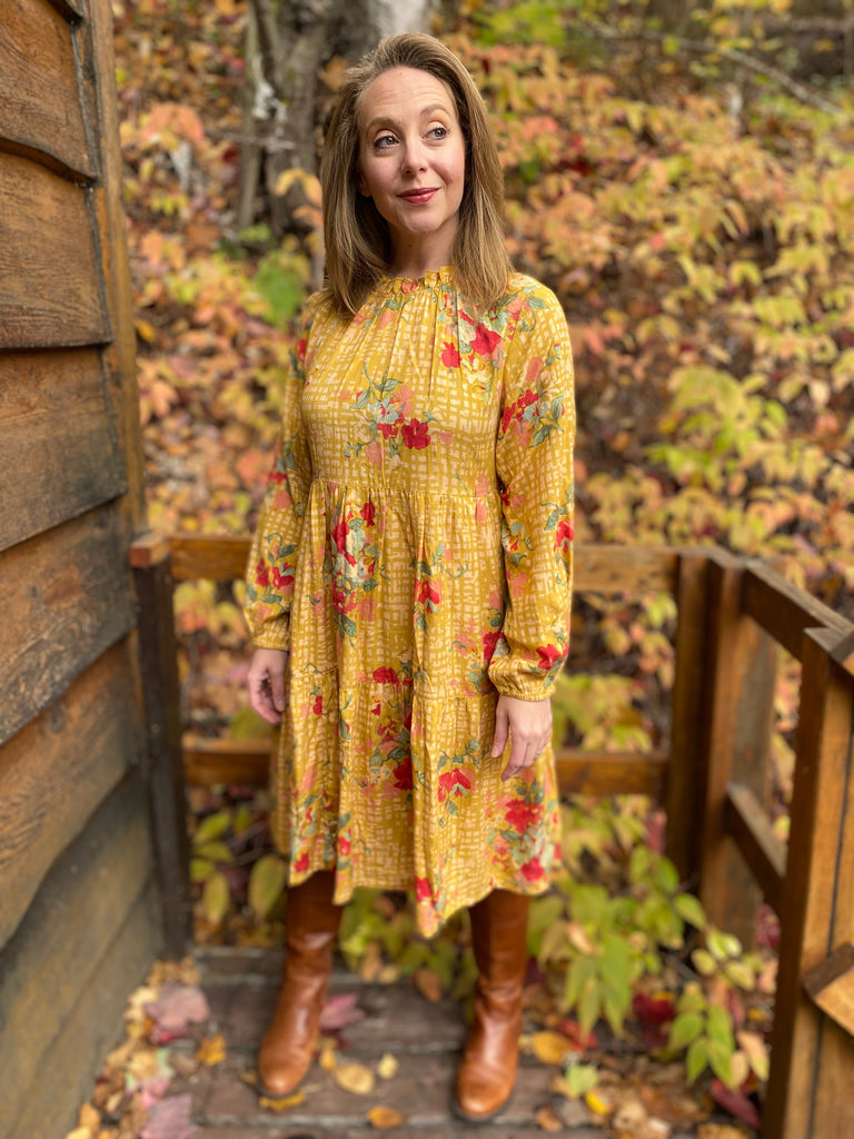 Prague Paisley Dress