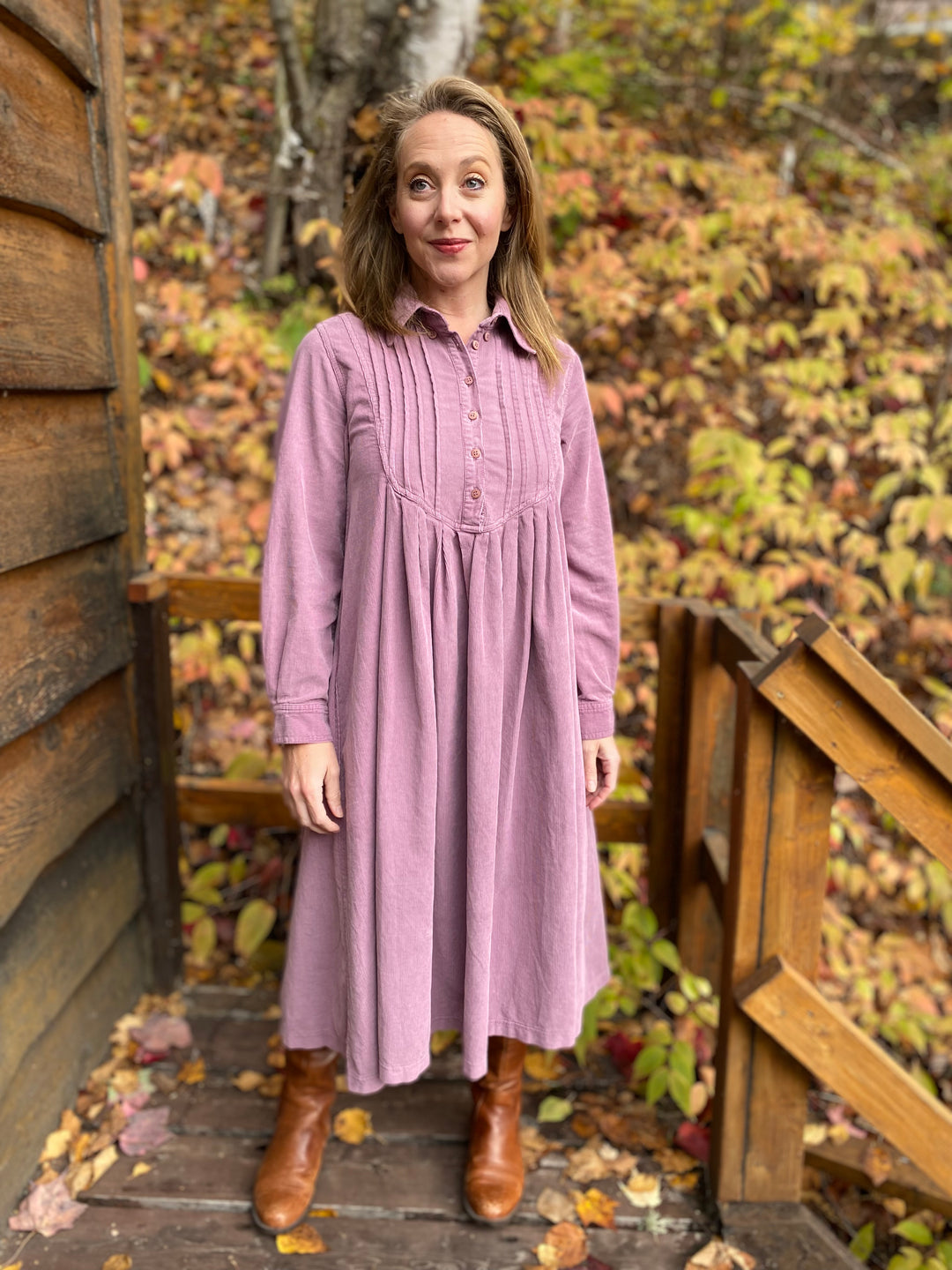 Market Corduroy Dress