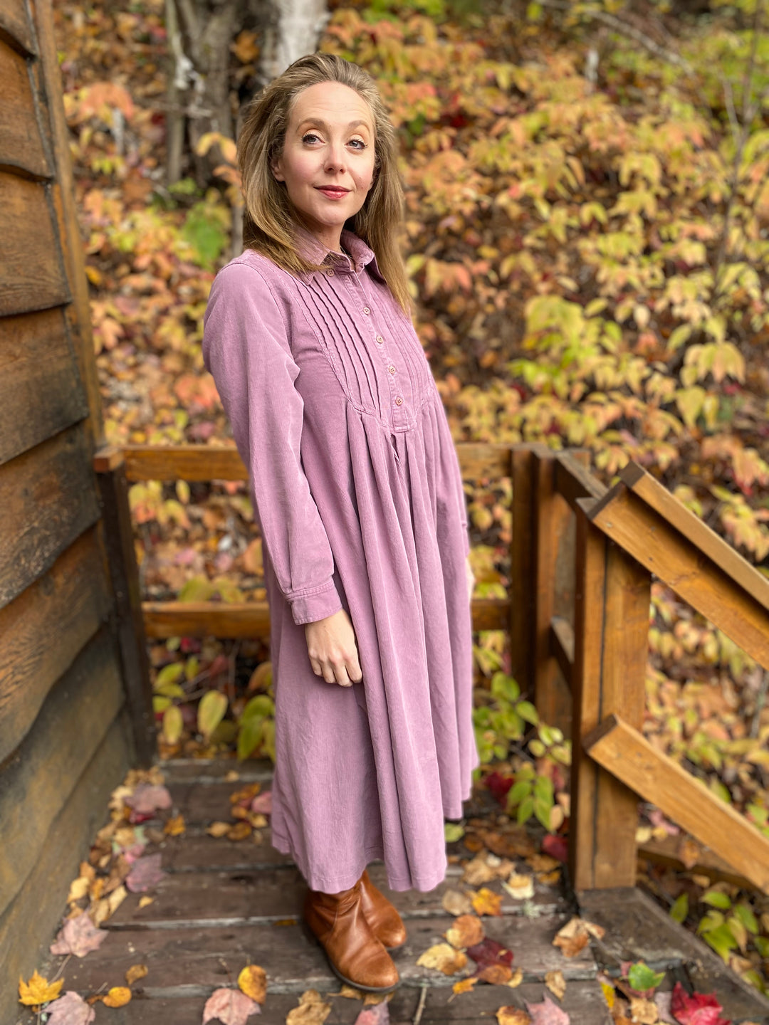 Market Corduroy Dress