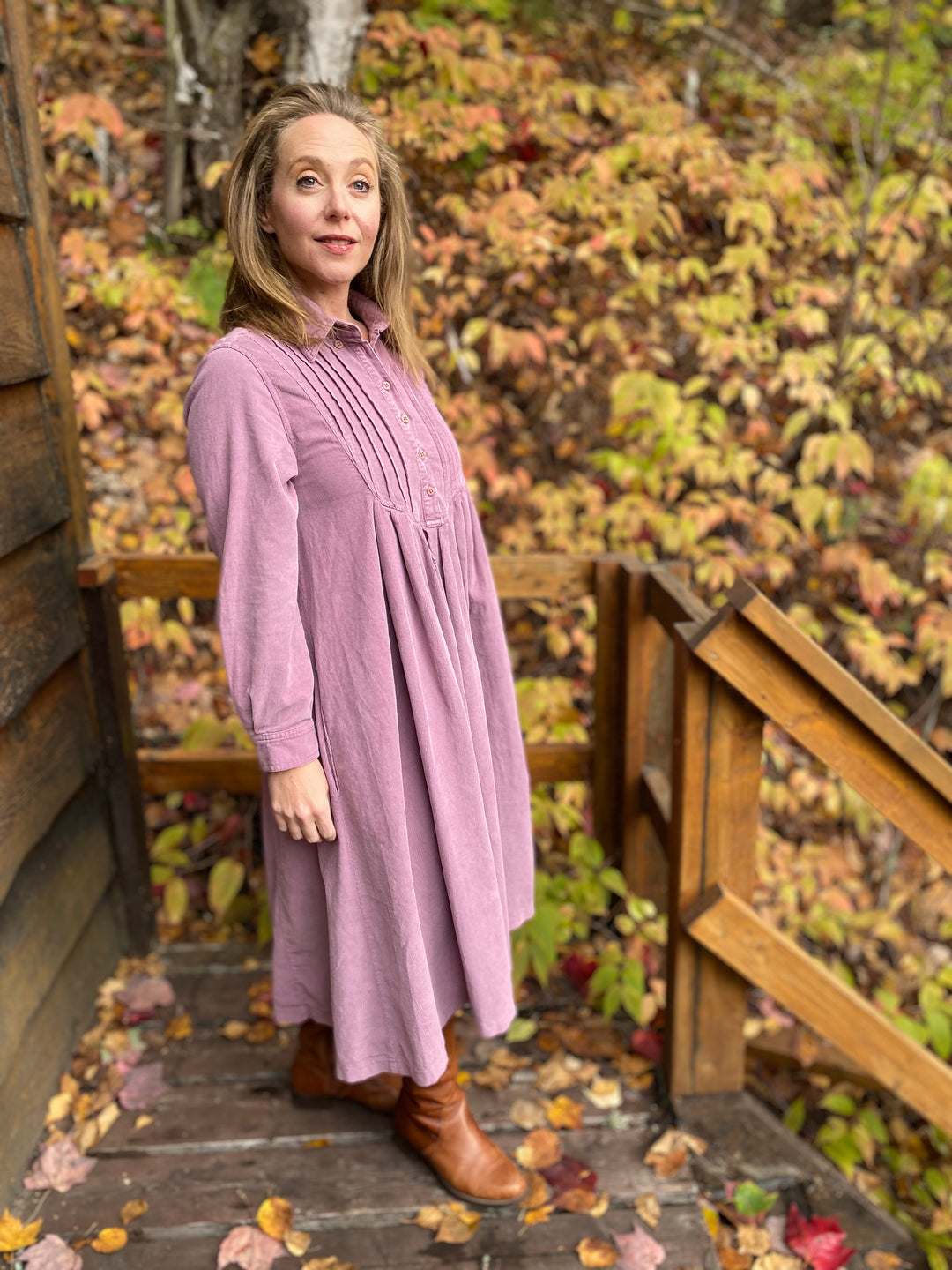 Market Corduroy Dress