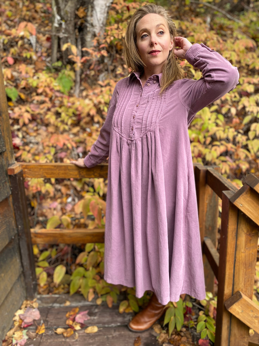 Market Corduroy Dress