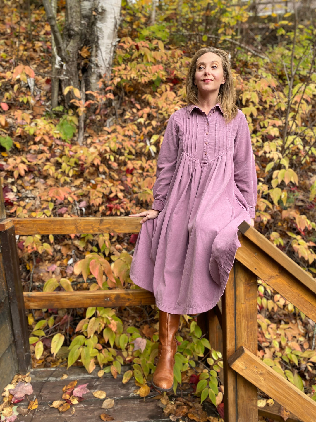 Market Corduroy Dress