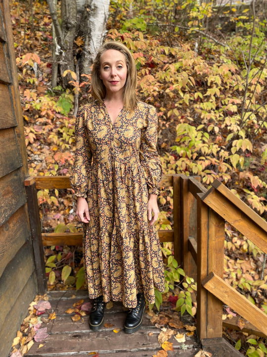 Prague Paisley Dress