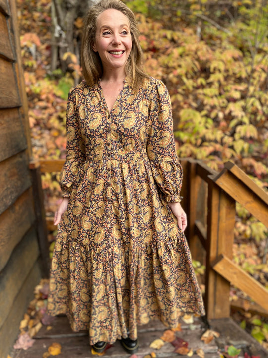 Prague Paisley Dress