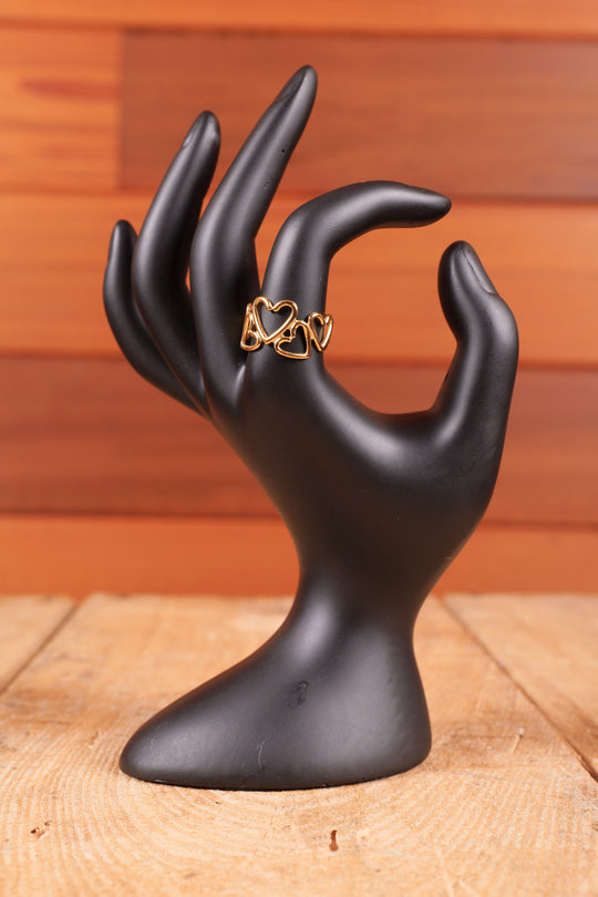 Multi Heart Ring