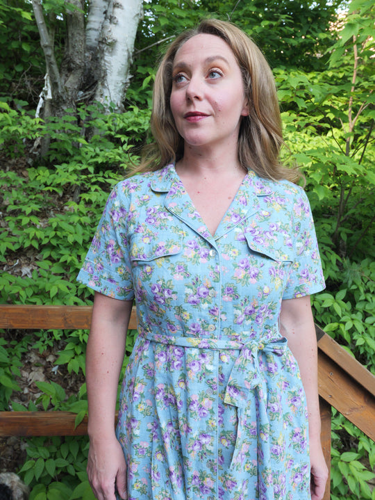 Elizabeth's Garden Shirtwaist Dress