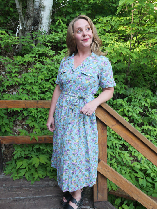 Elizabeth's Garden Shirtwaist Dress